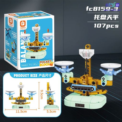 لگو ابزار علمی ترازو 107 قطعه کد 3-8159 - Image 1