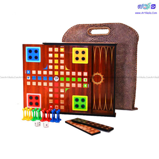 مجموعه 8 بازي چوبی - Image 1