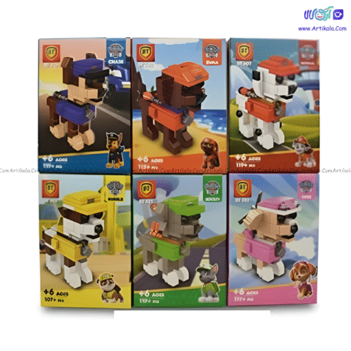 لگو سگ‌های نگهبان بسته 6 عددی مدل bt - Image 1