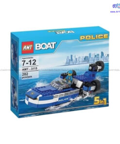 لگو قایق پلیس مدل police کد amt-3115